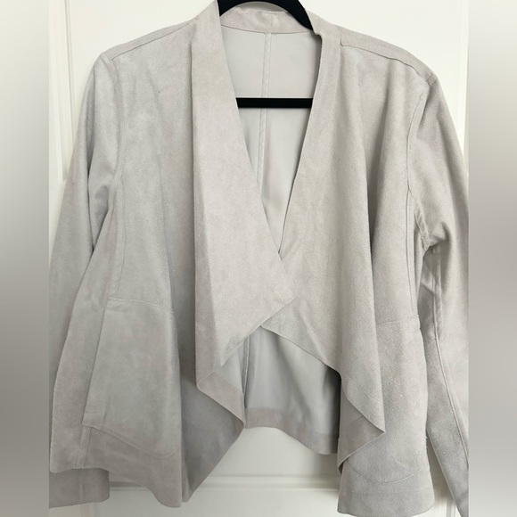 Reversible faux leather and suede jacket - Picture 7 of 7